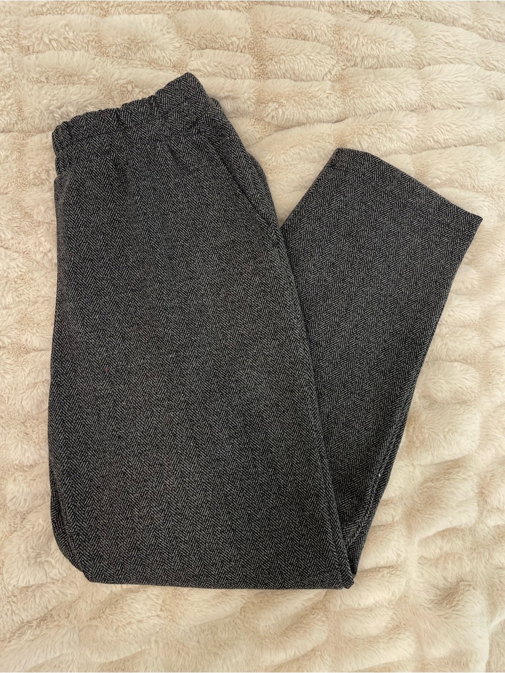 Women’s High Rise Tapered Ankle Knit Pull On Pants